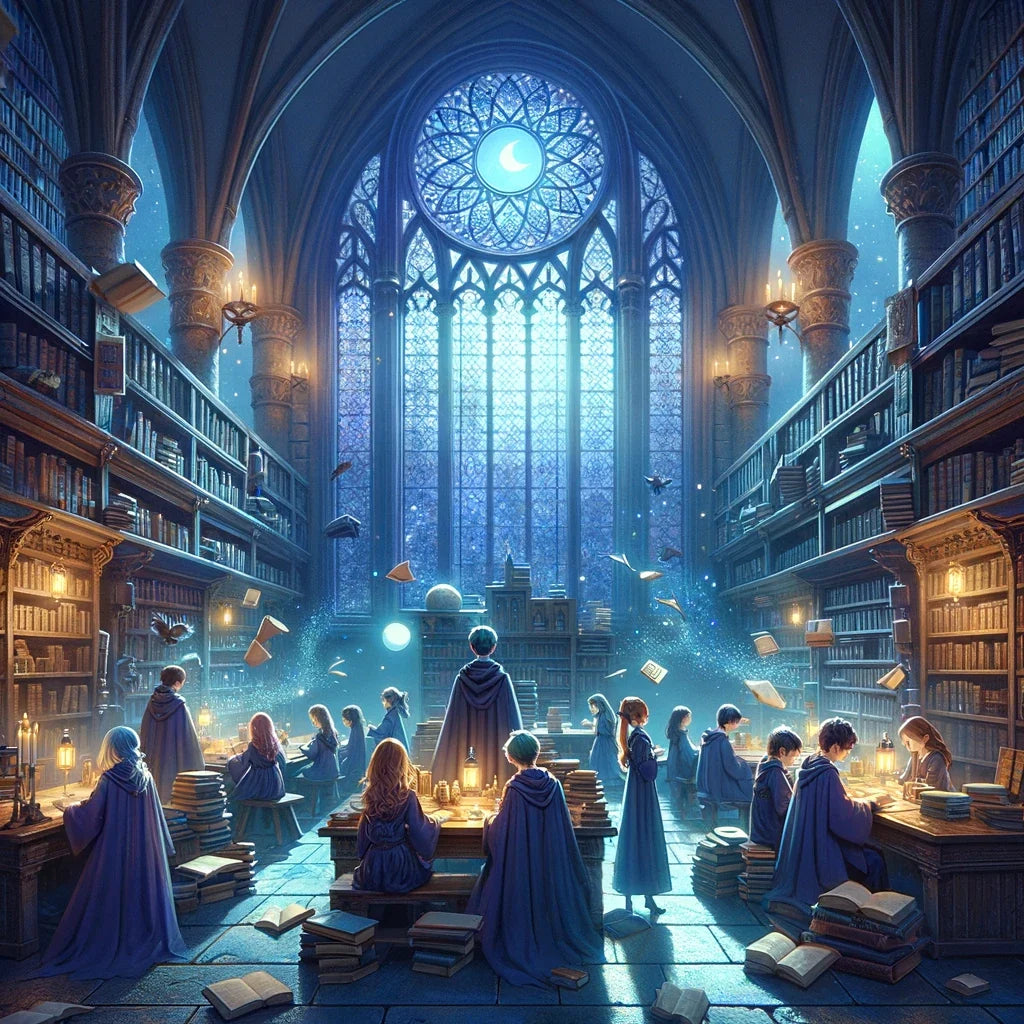 Enchanted Library Canvas