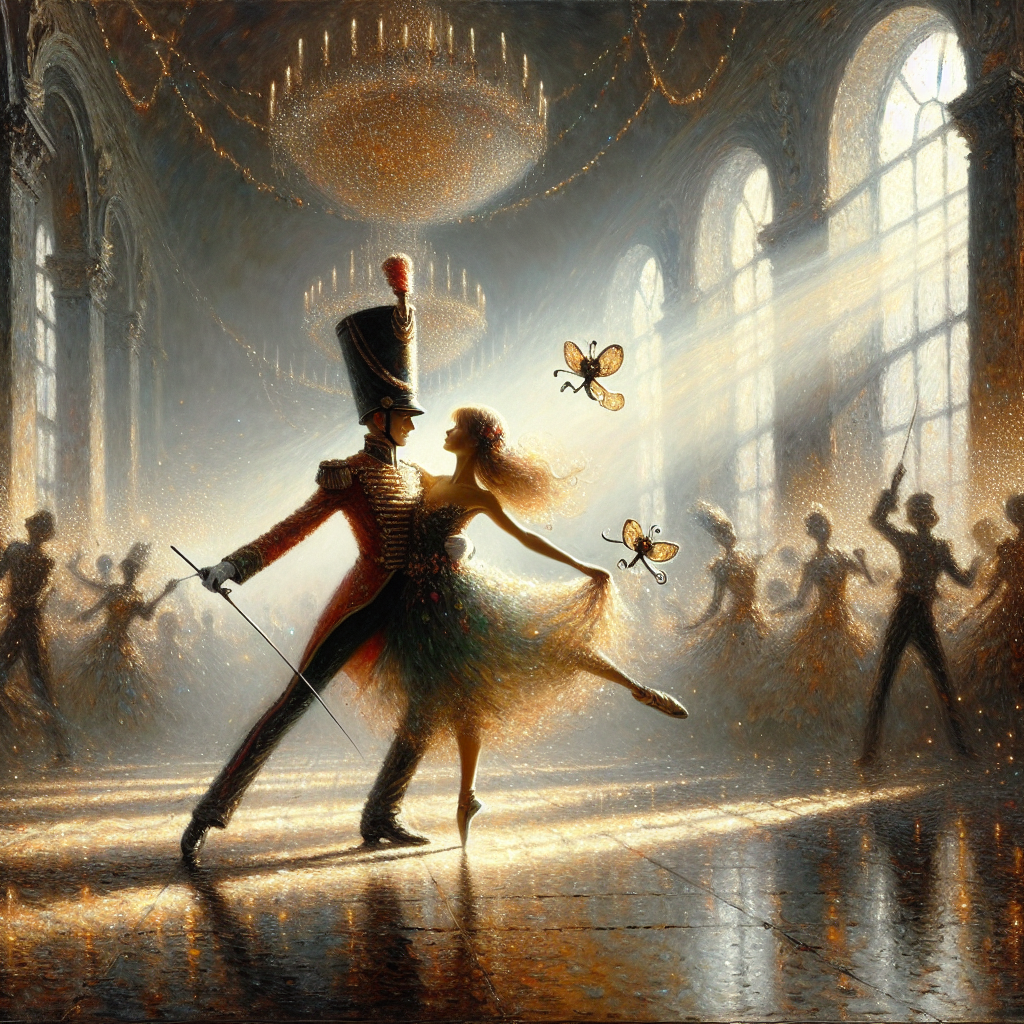 Enchanted Nutcracker Ballet Canvas