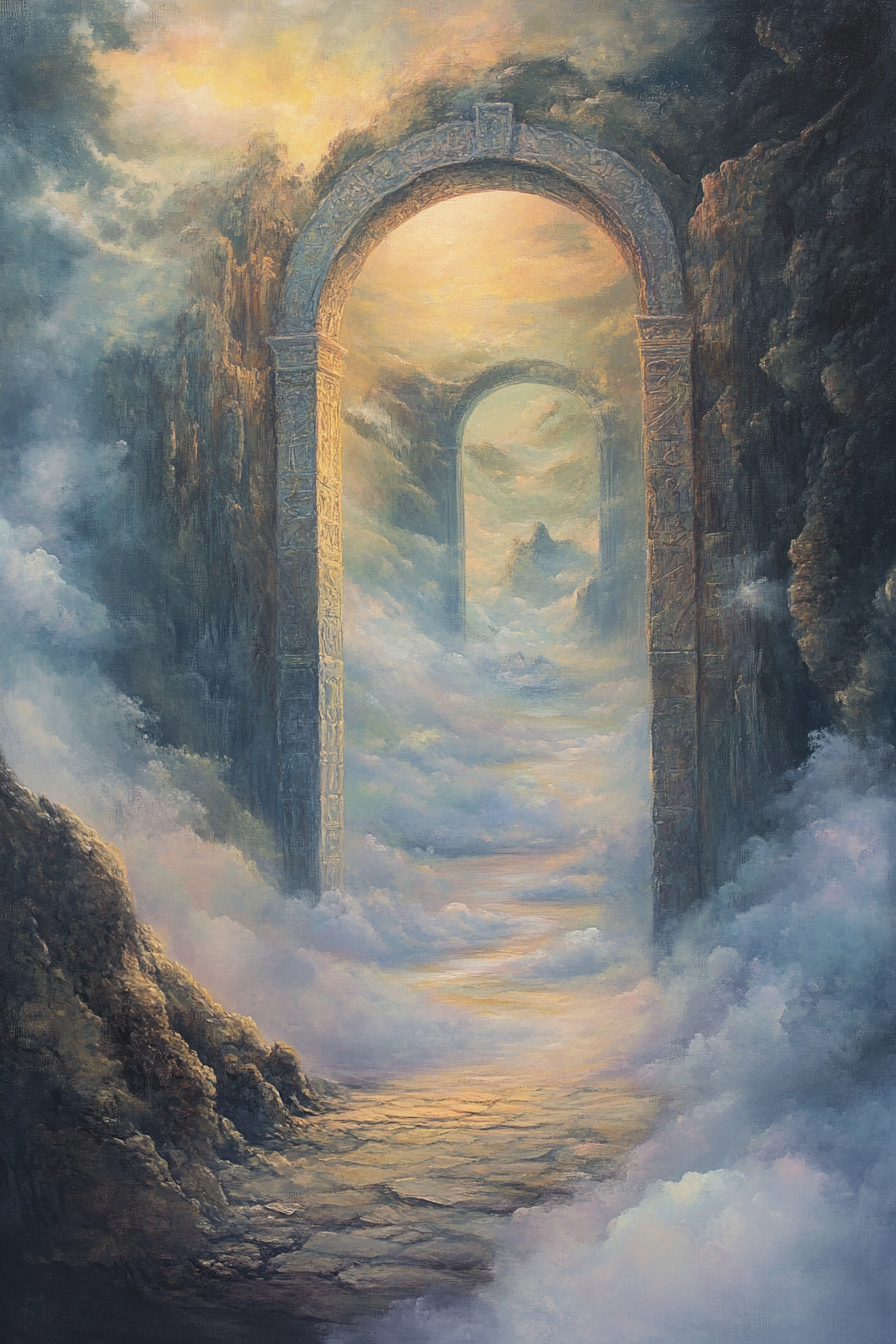 Enchanted Portal Canvas