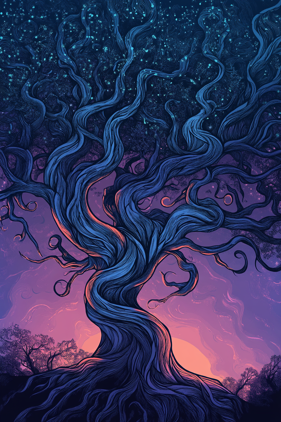Enchanted Tree Canvas