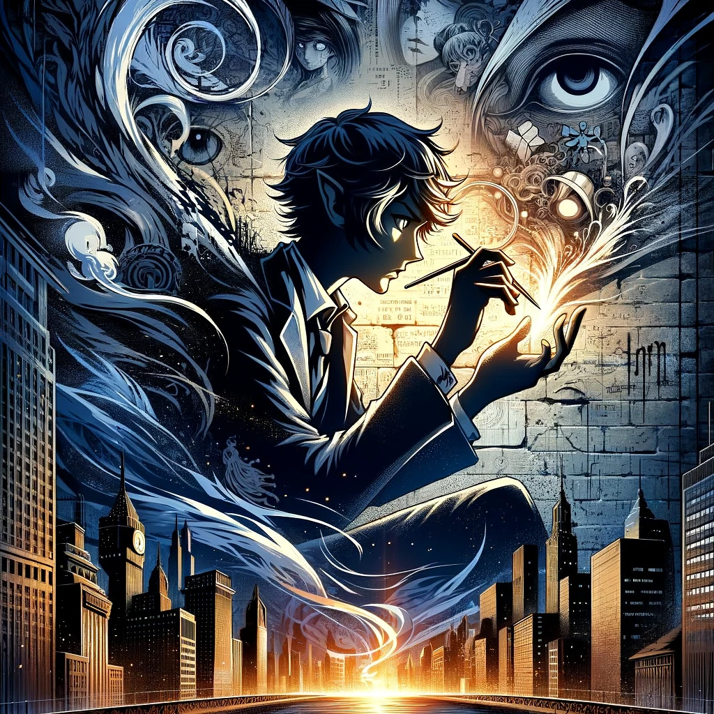 Enigmatic Dusk Puzzle- Manga Canvas