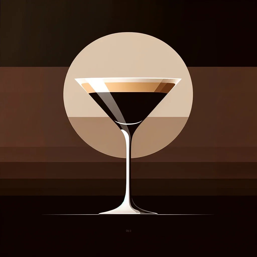 Espresso Martini Minimal Canvas
