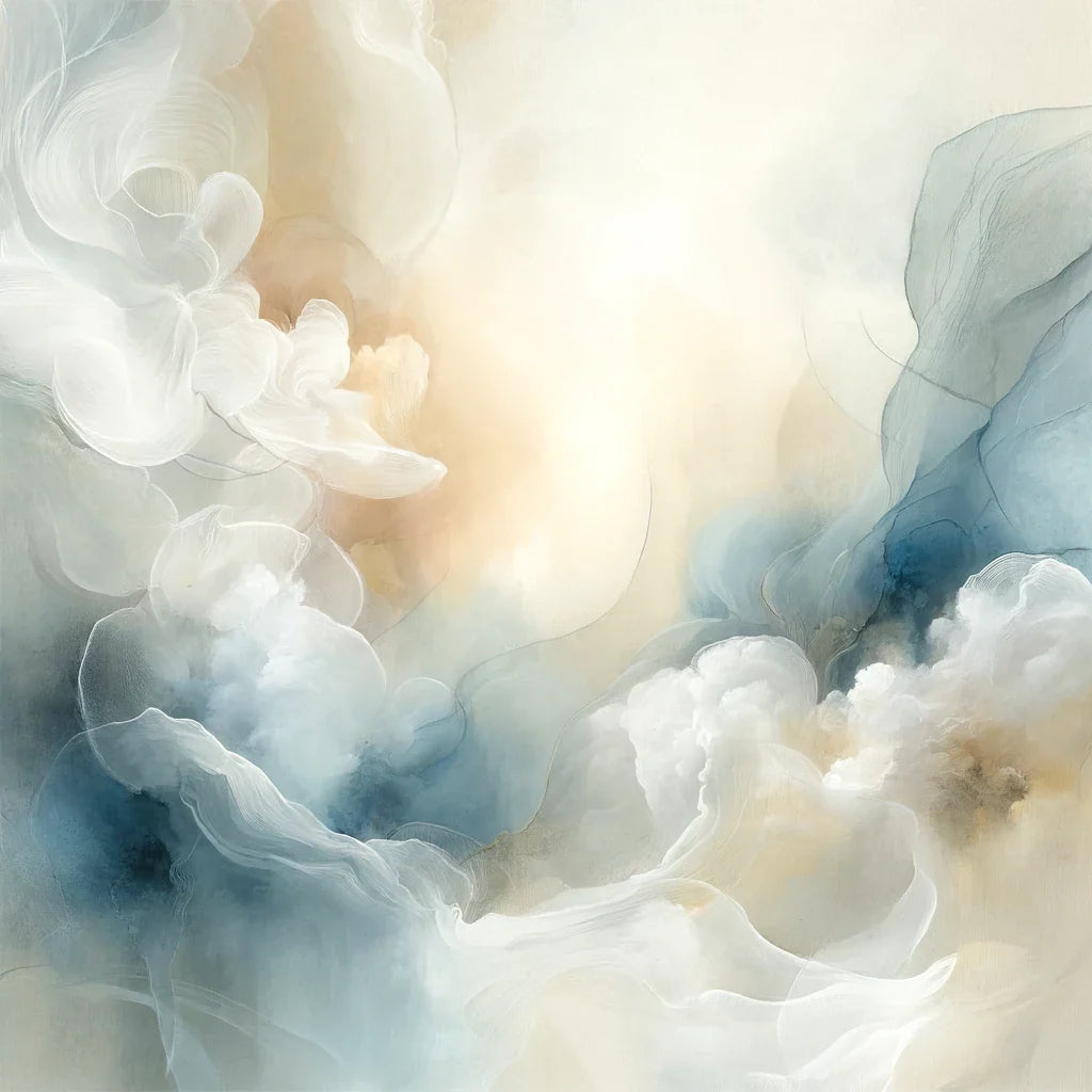 Ethereal Forms Cotton Cushion
