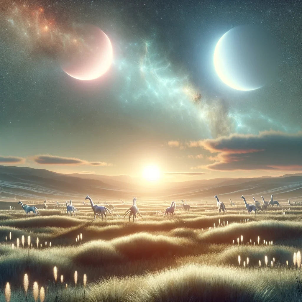 Ethereal Savannah Canvas