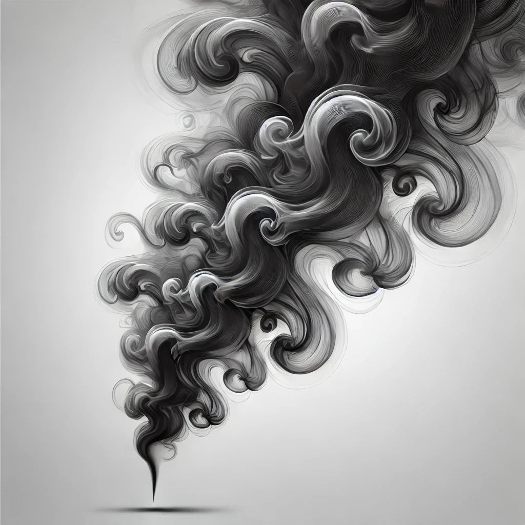 Ethereal Smoke Canvas
