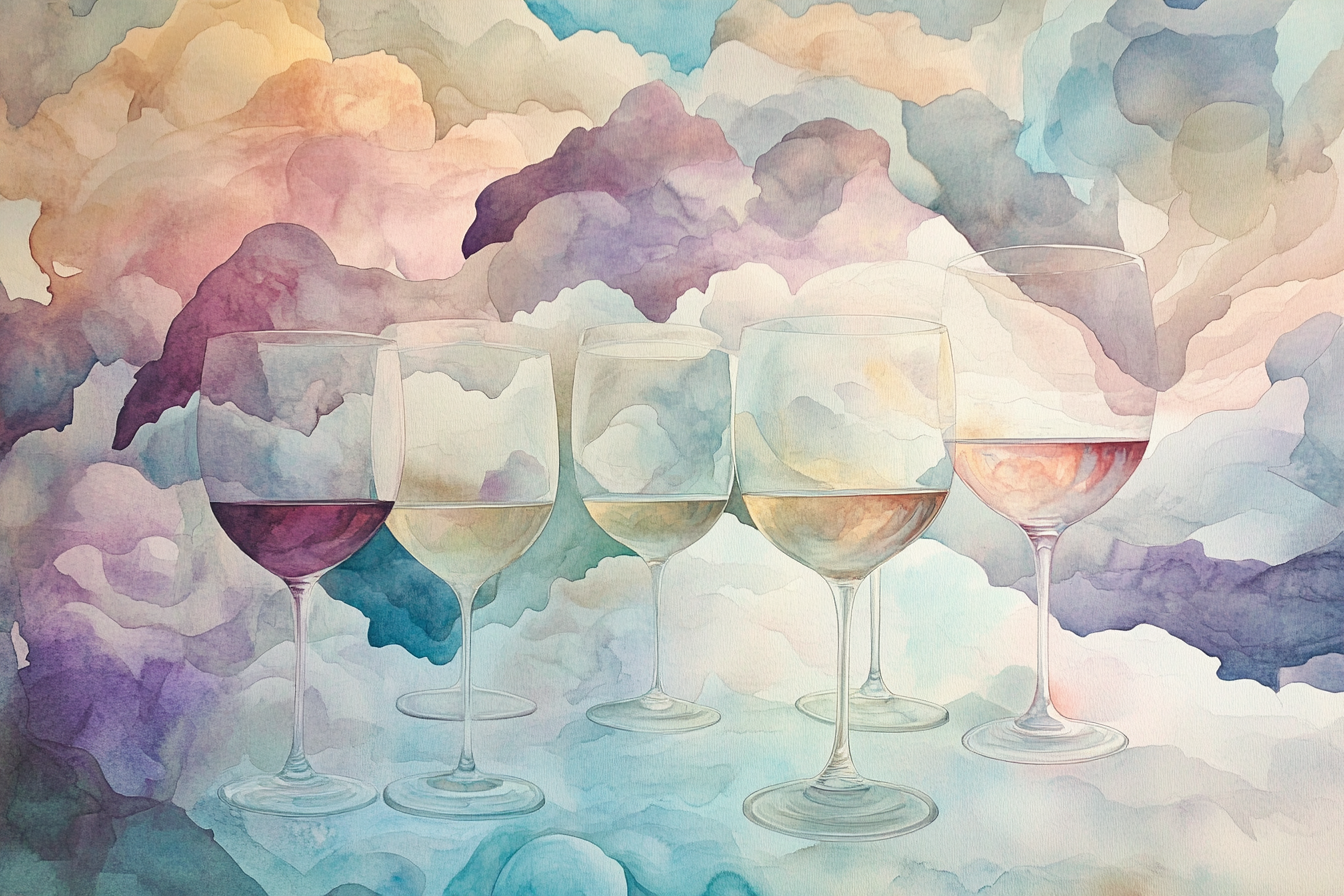 Ethereal Wine Canvas