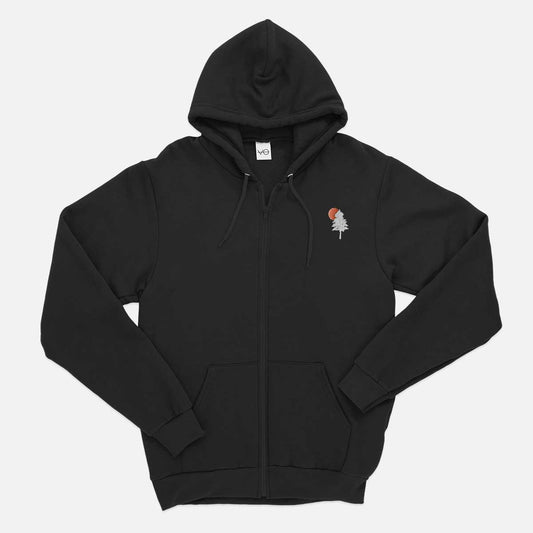 Evergreen Embroidered Zip Up Hoodie (Unisex)