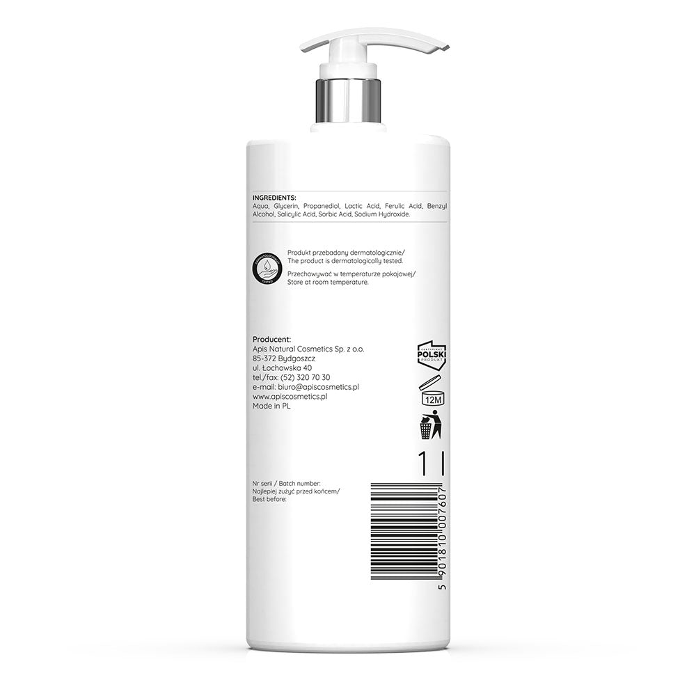 Expert Med Care Hybrid Lactic‑Ferulic Acid Solution | 1 L
