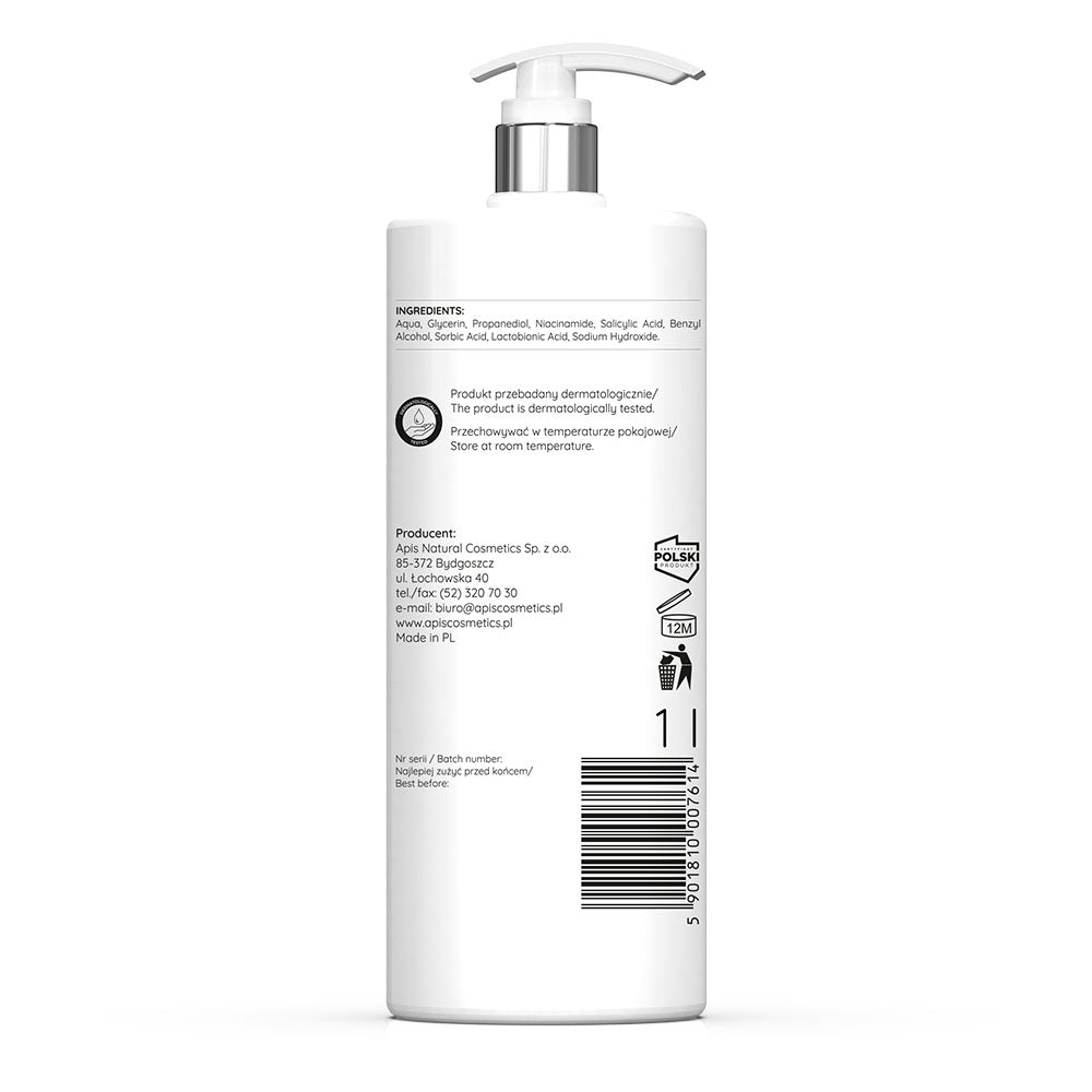 Expert Med Care Salicylic‑Lactobionic‑Niacinamide Hybrid Solution | 1 L
