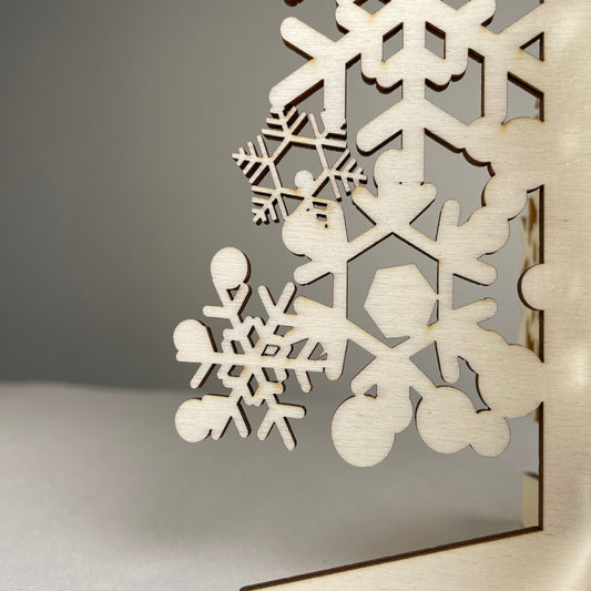 Christmas Tree #3 Kit - Flatpack Model Kit by Curious Rabbit ®