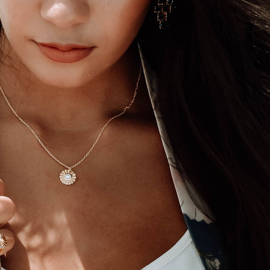 Astrul Nubis Pendant Necklace Cubic Zirconia