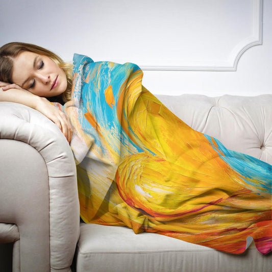 Joyful Vortex Blanket