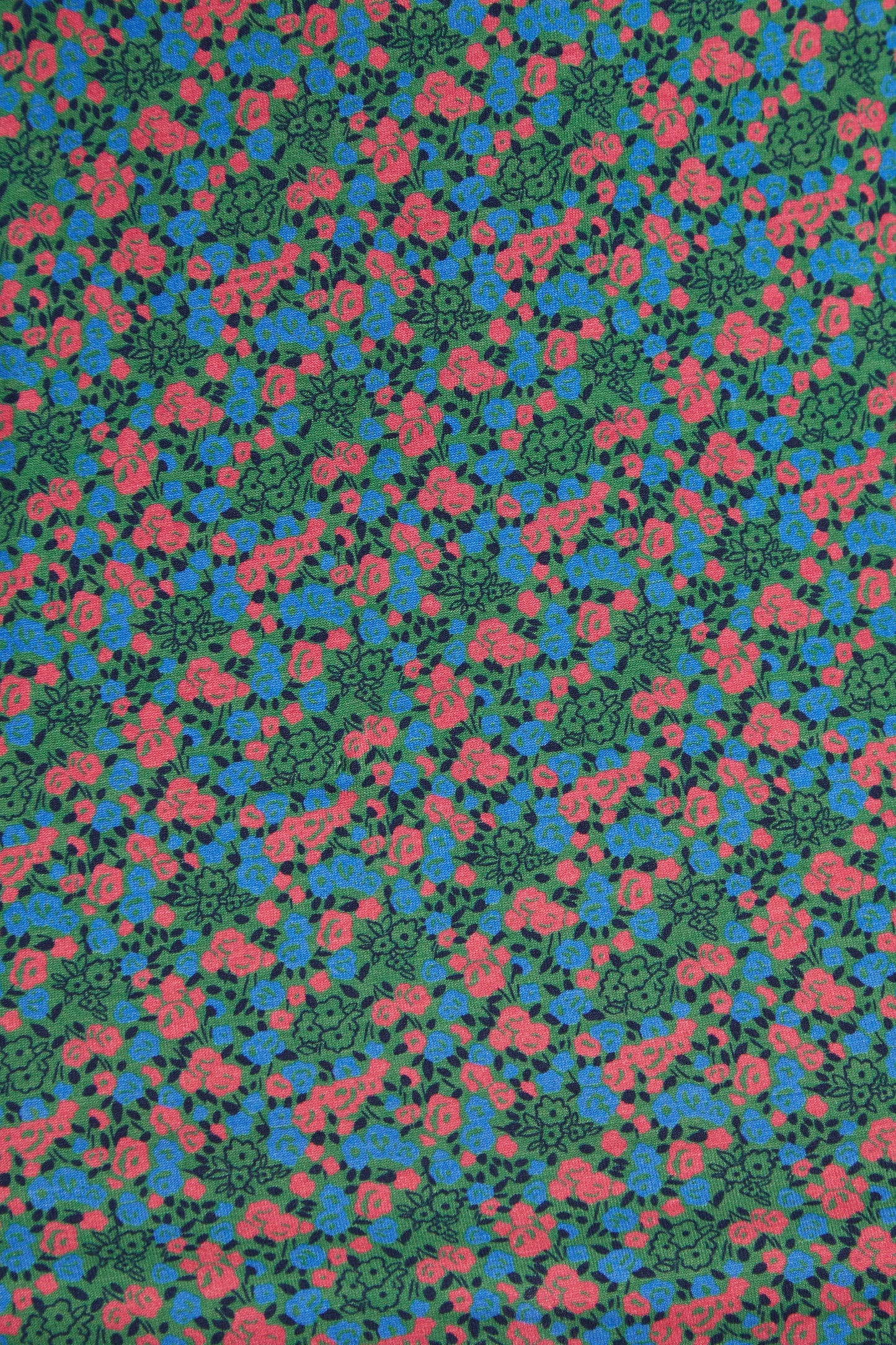 Frankie Spring Bloom Wrap Mini Jersey Dress