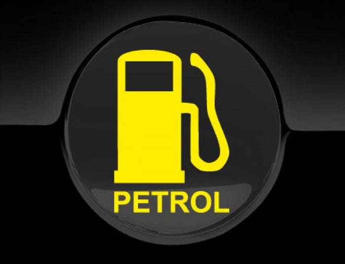 Petrol Fuel Only Fuel Cap Cover Car Sticker