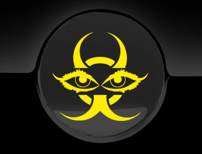 Chinese Dragon Fuel Cap Cover Car Sticker