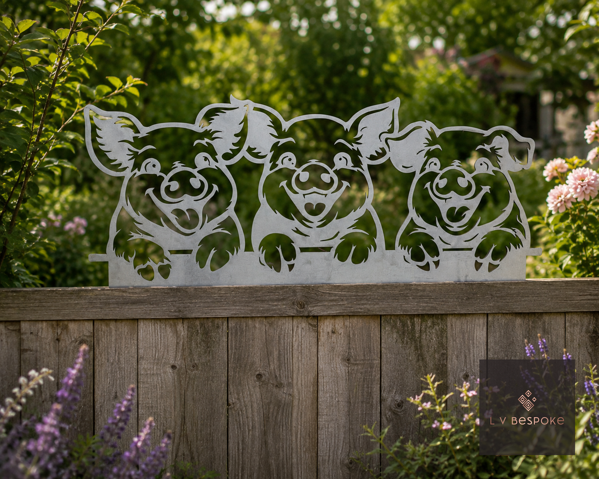 Farmyard Animal Garden Wall Art