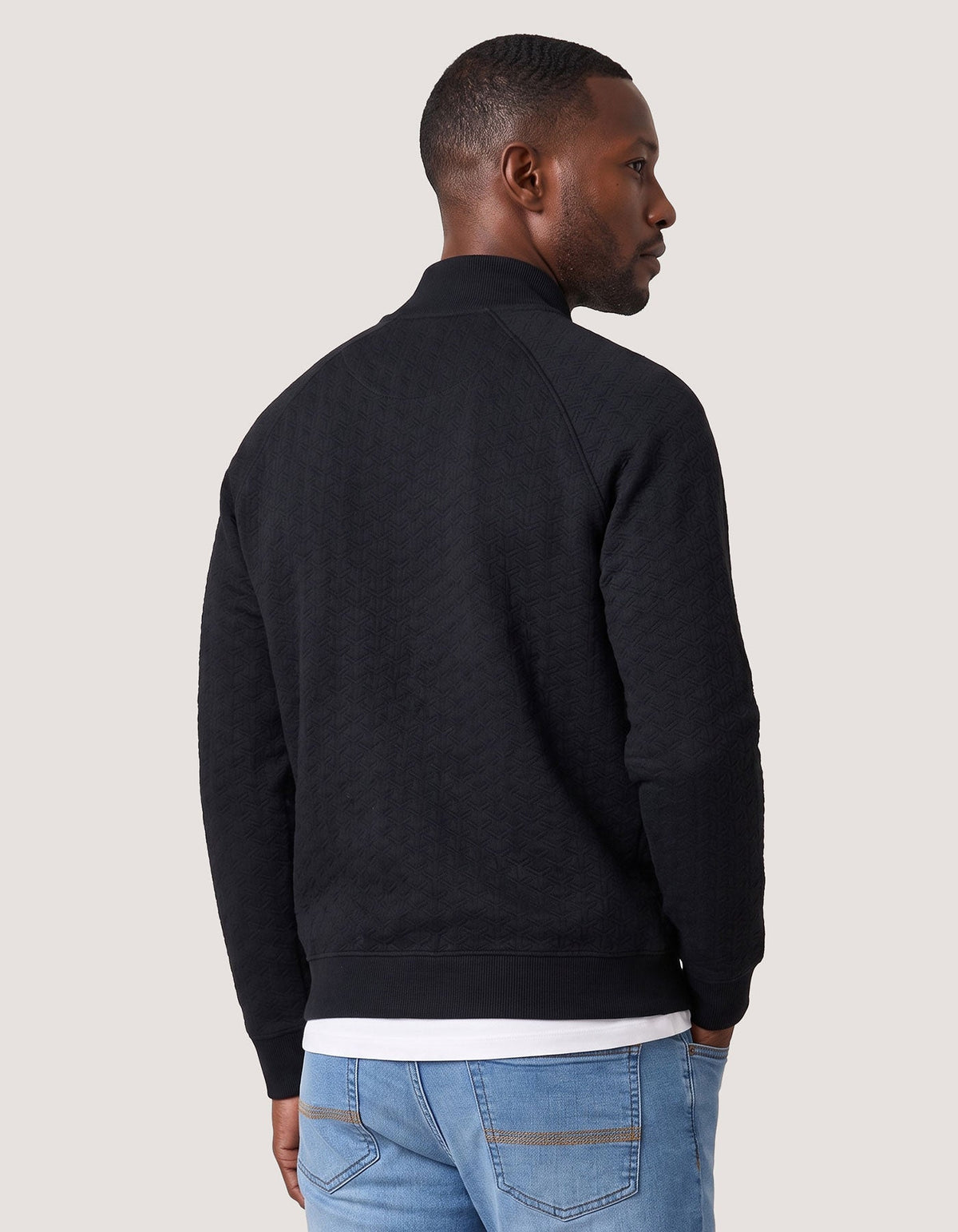 Black Full Zip Fleece Jacket