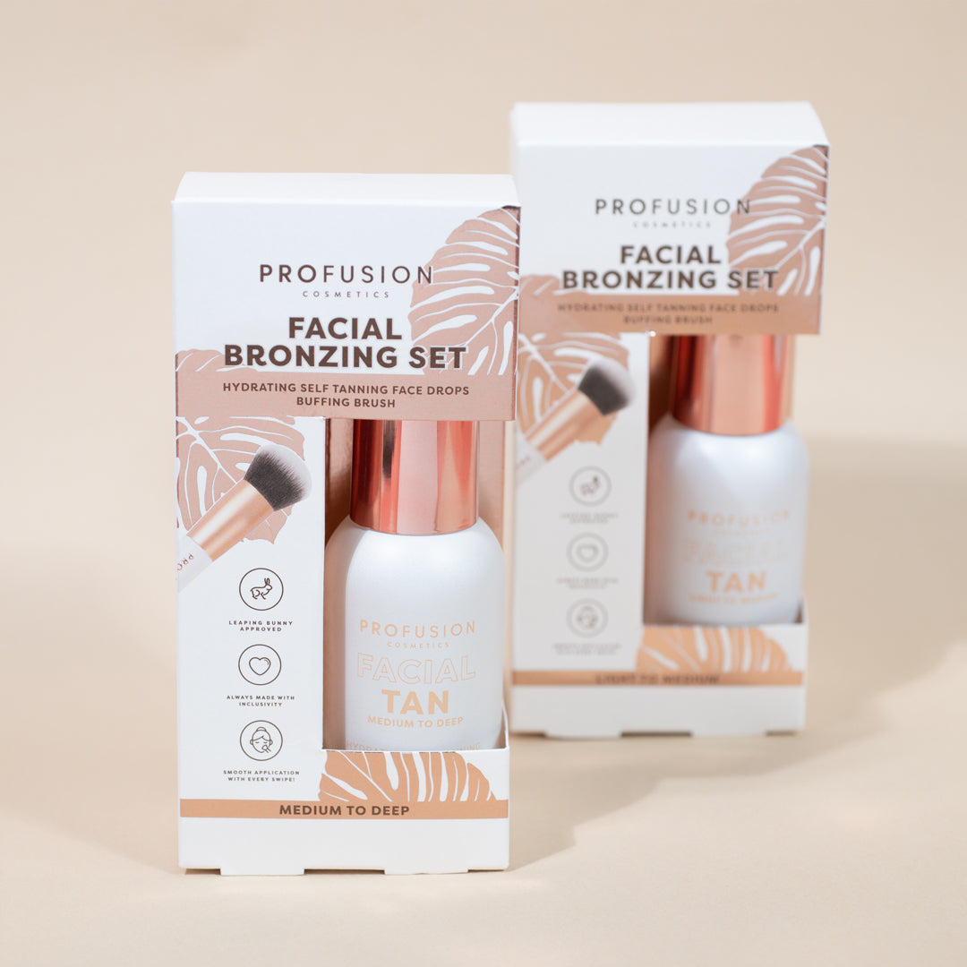 FACIAL BRONZING SET | LIGHT TO MEDIUM