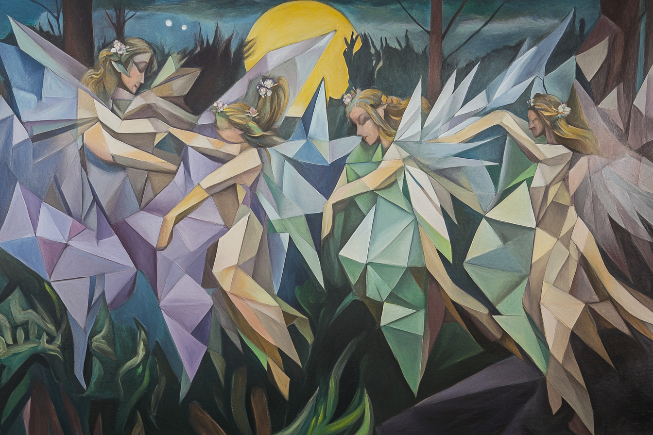 Faerie Petals Canvas
