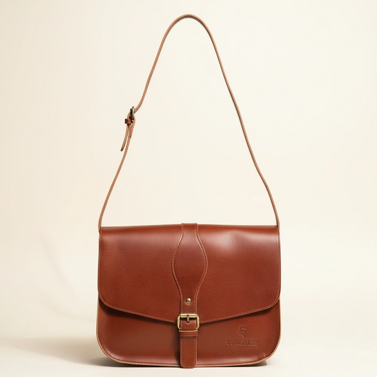 Fairford – Lightweight Leather Saddle Bag