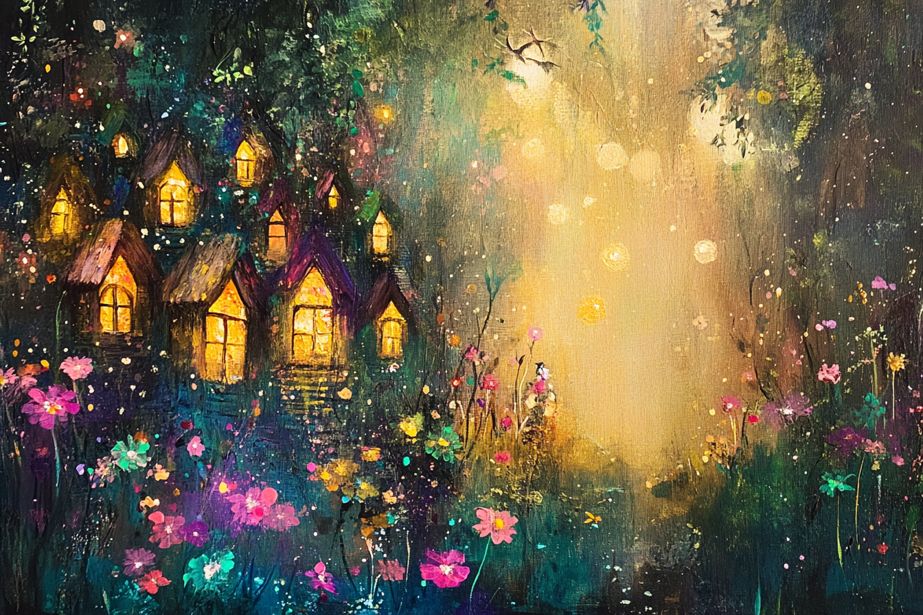Fairy Hideaway Dreams Canvas
