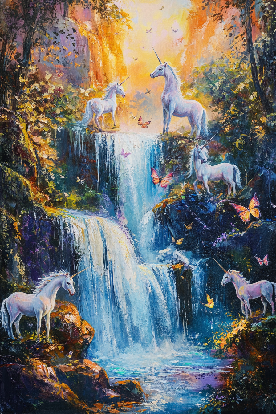 Fairy Waterfall Blanket
