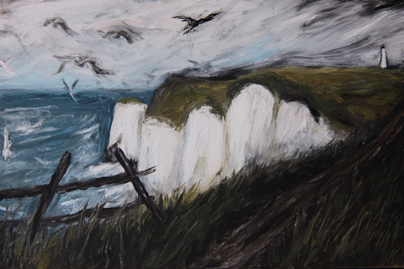 Flamborough Head Coast Canvas