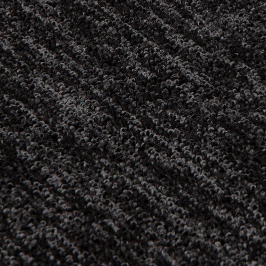 Flex Dark Grey Low Pile Solid Rug