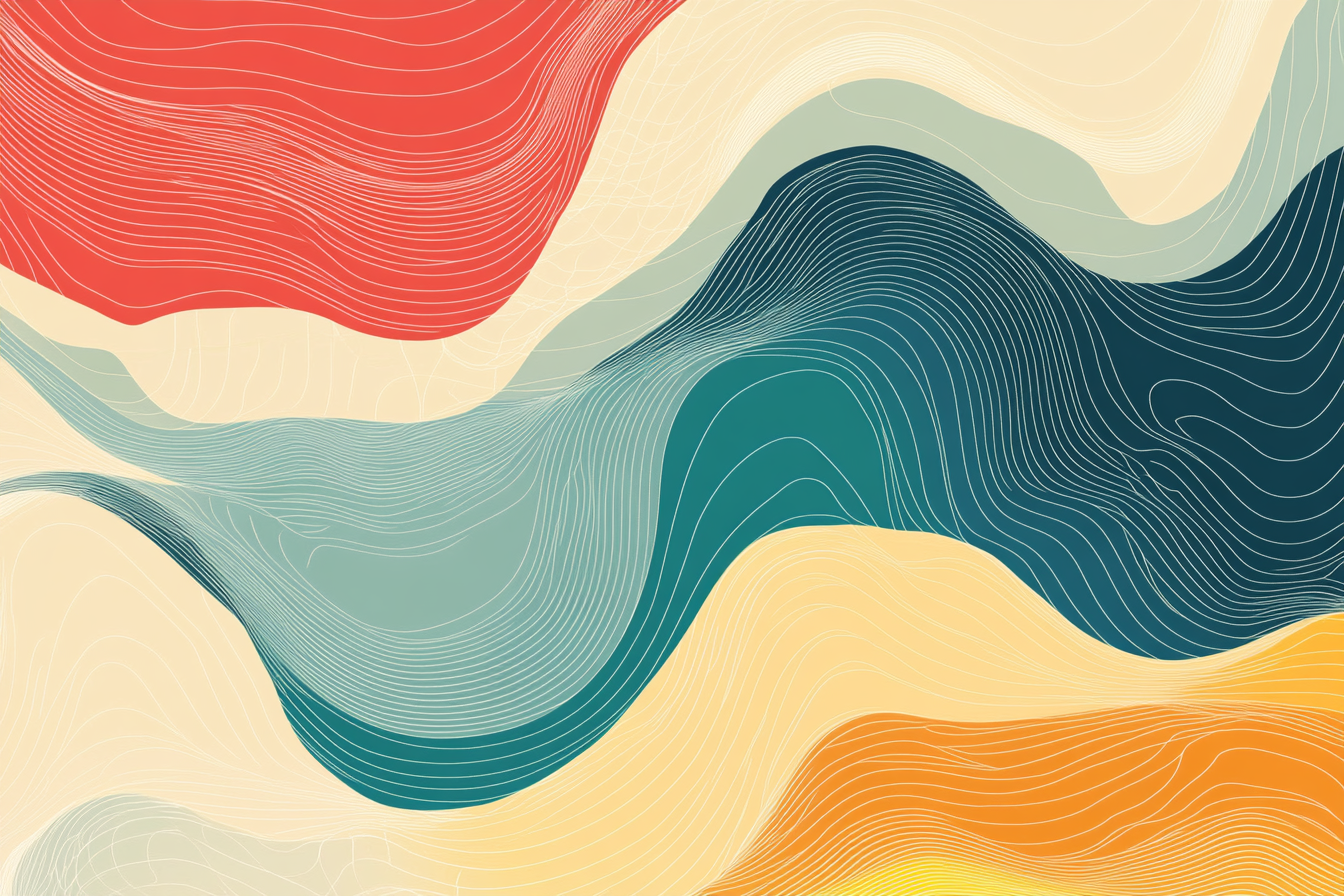 Flowing Nature Harmony Blanket