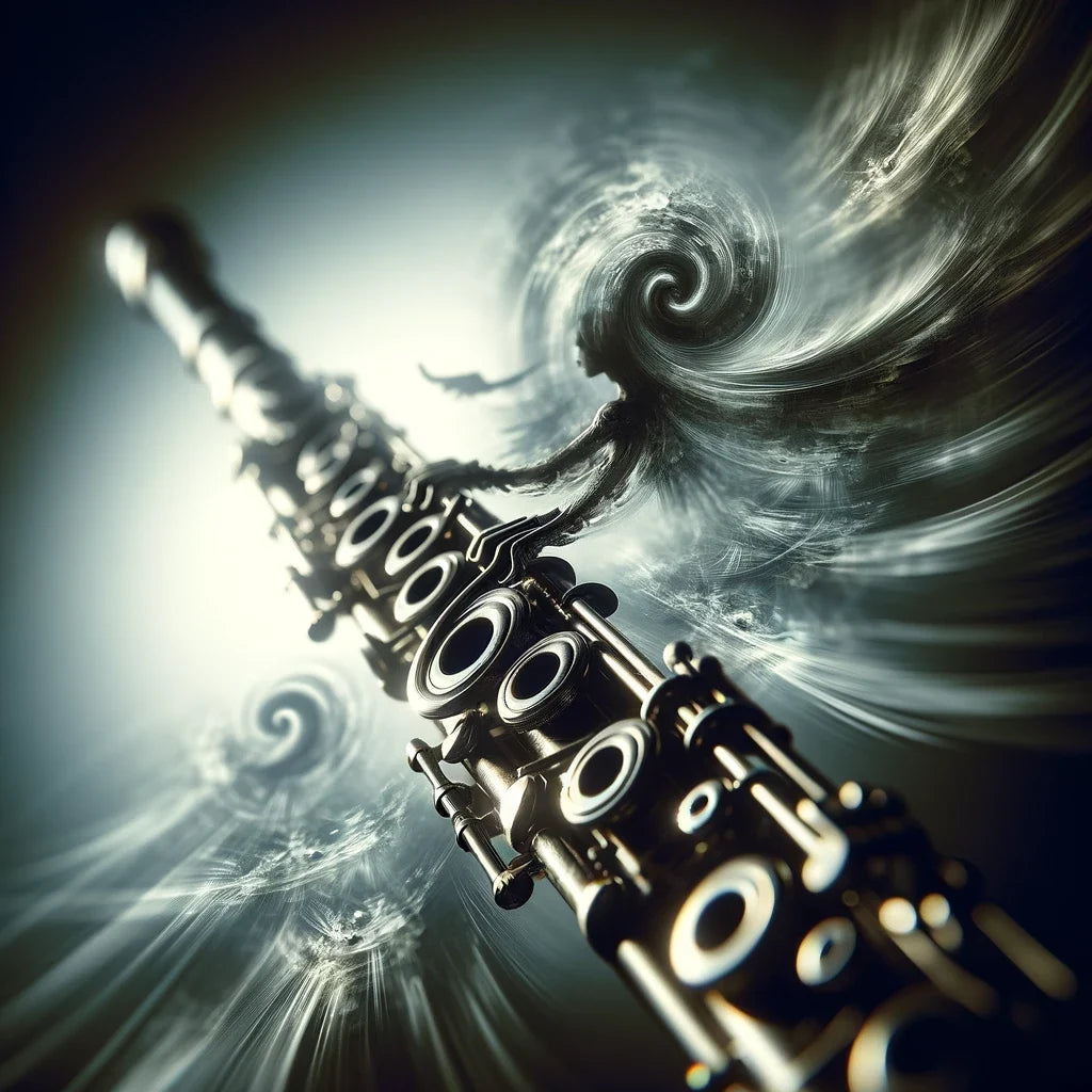 Flute's Flight Canvas