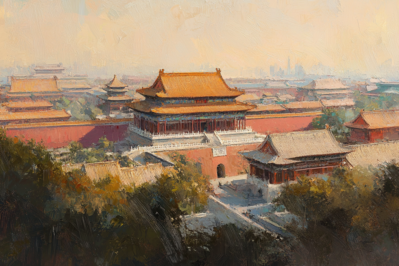 Forbidden City Illumination Blanket
