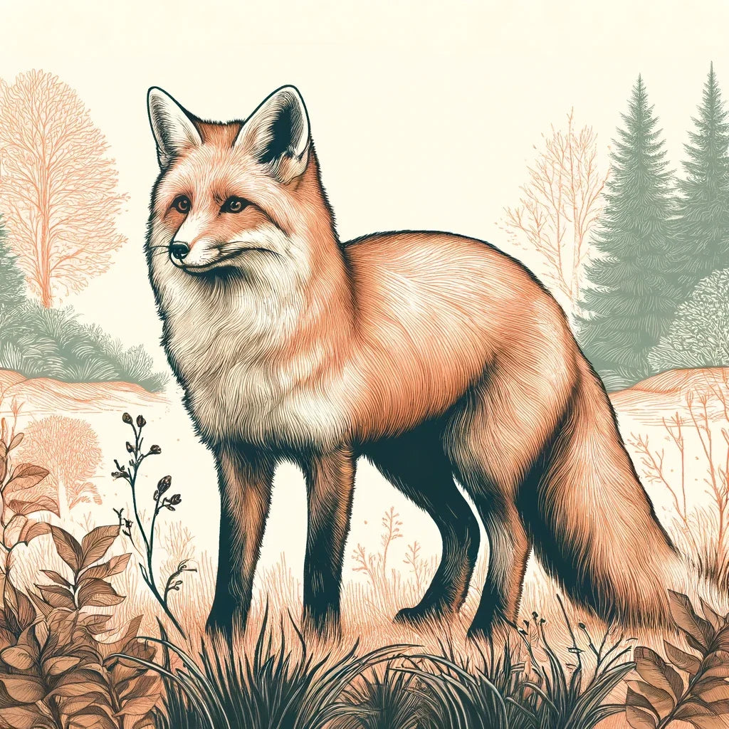 Forest Fox Canvas