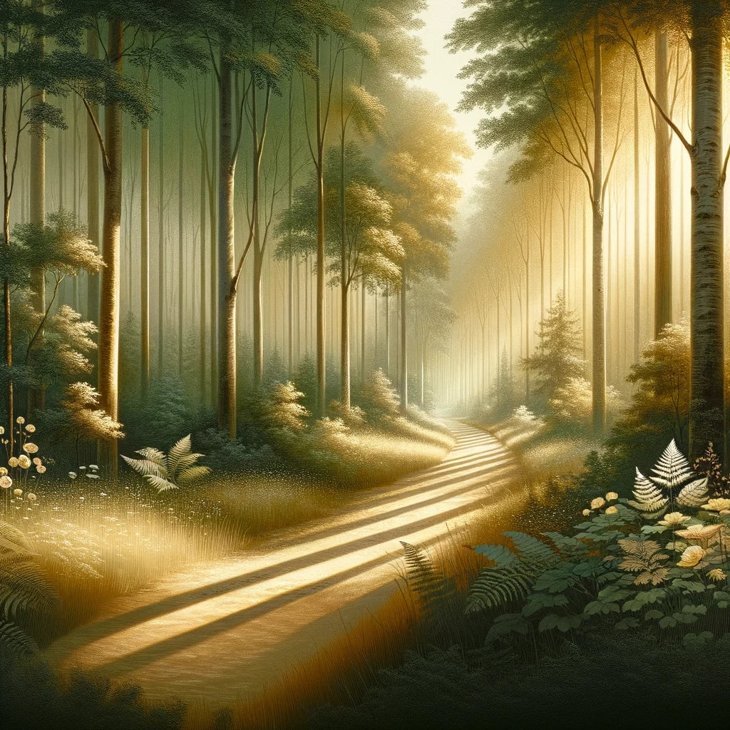 Forest Path Serenity Canvas