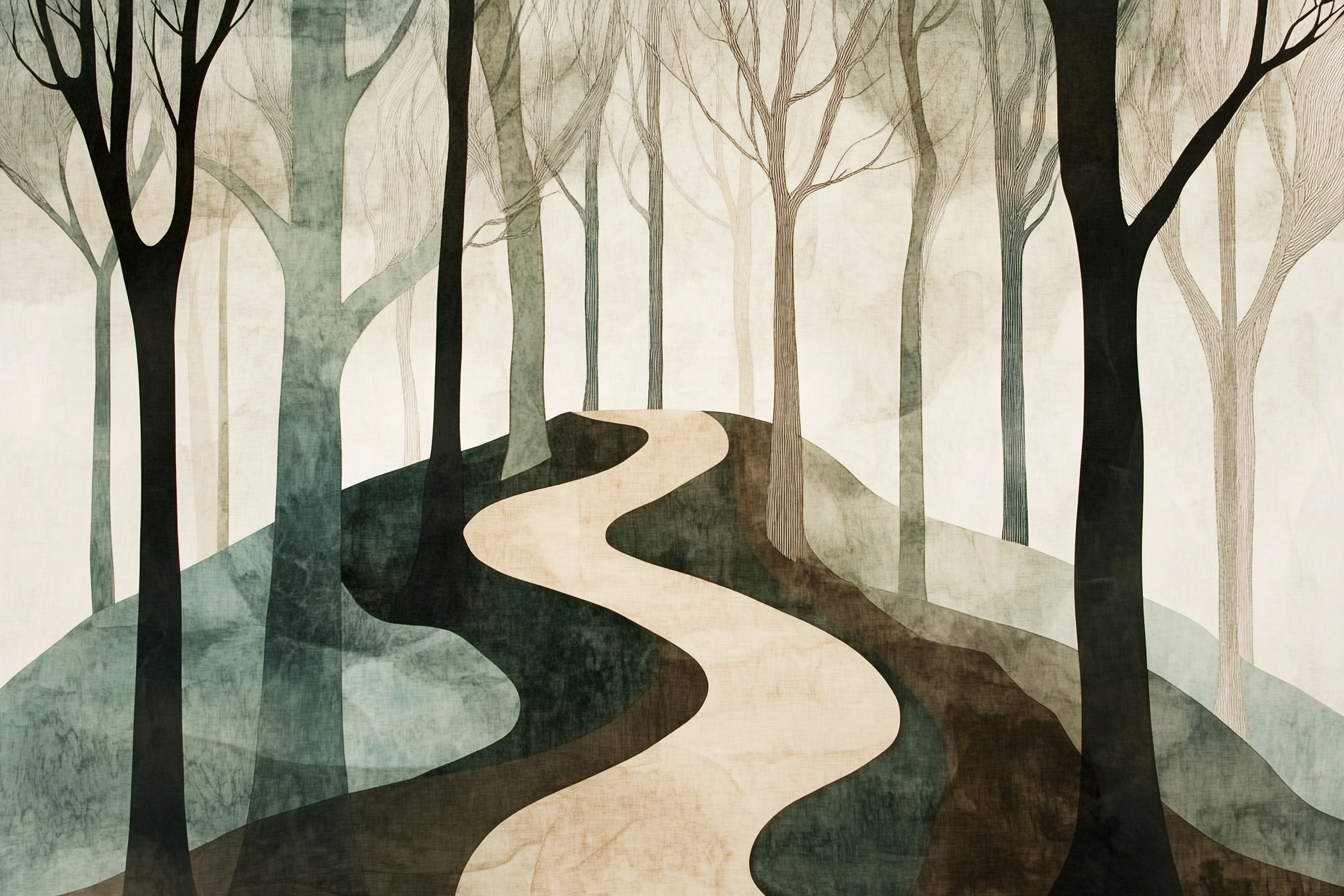 Forest Pathway Canvas