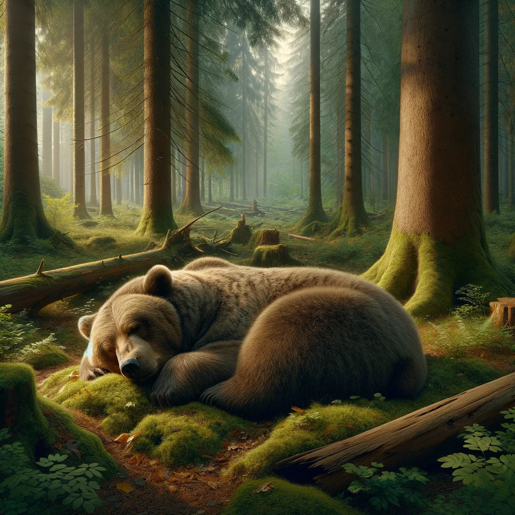 Forest Slumber Canvas