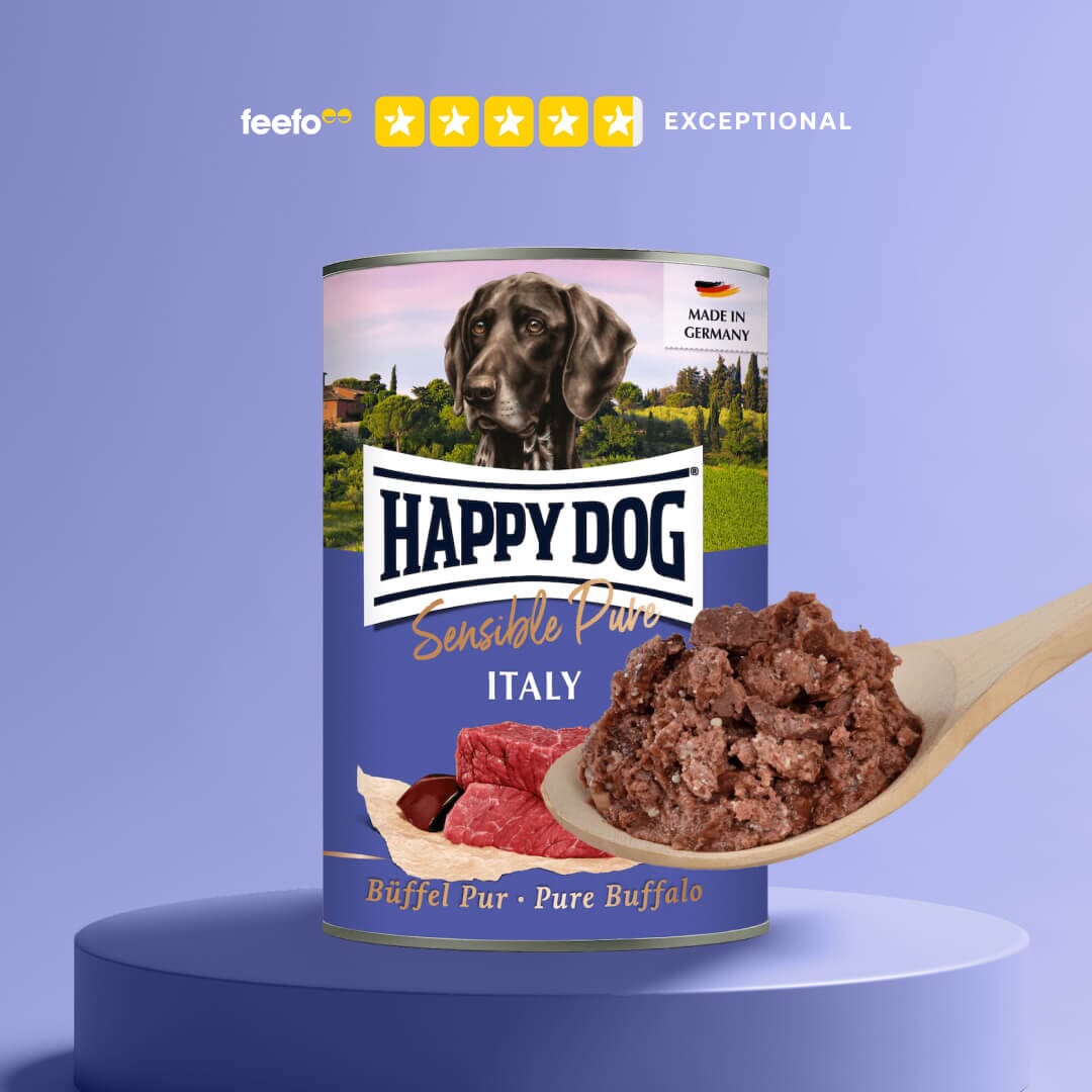 Happy Dog Sensitive Pure Buffalo Wet Dog Food (Italy)