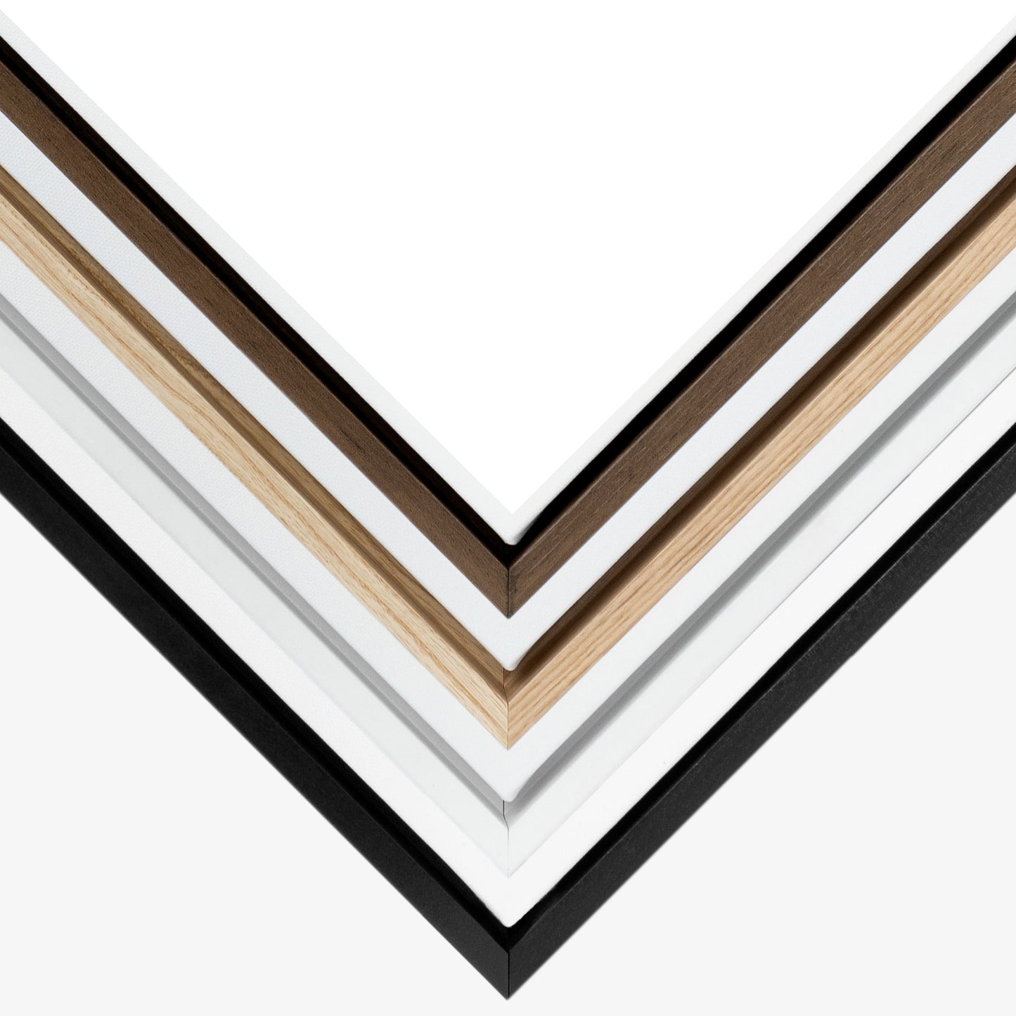 Bijoux Panoramic Framed Printed Canvas