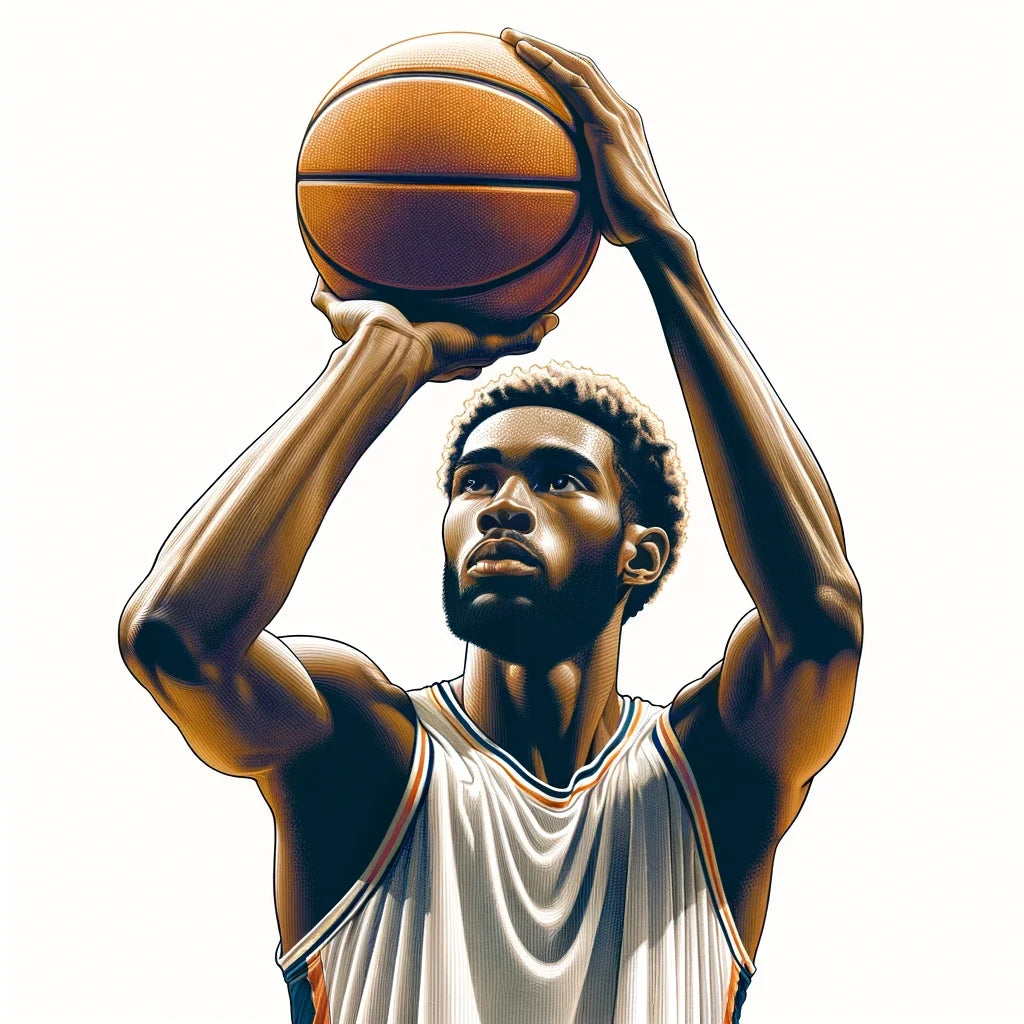 Free Throw Focus Canvas