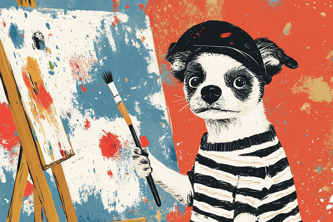 French Bulldog Canvas