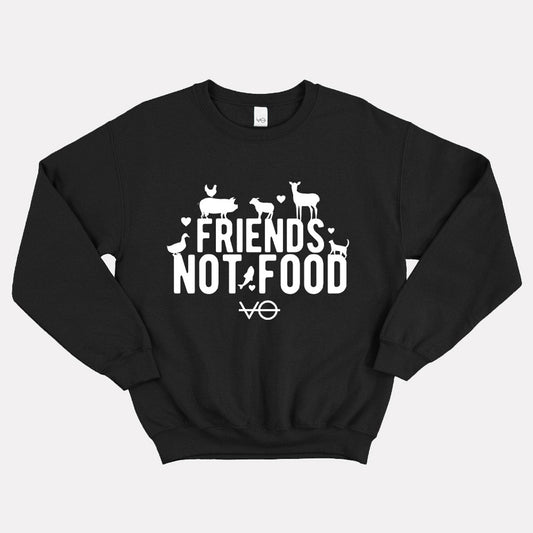Friends Not Food Sweatshirt (Unisex)