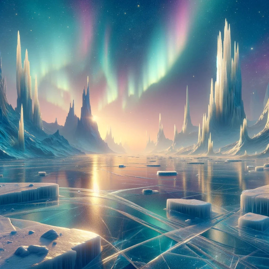 Frozen Serenity Canvas