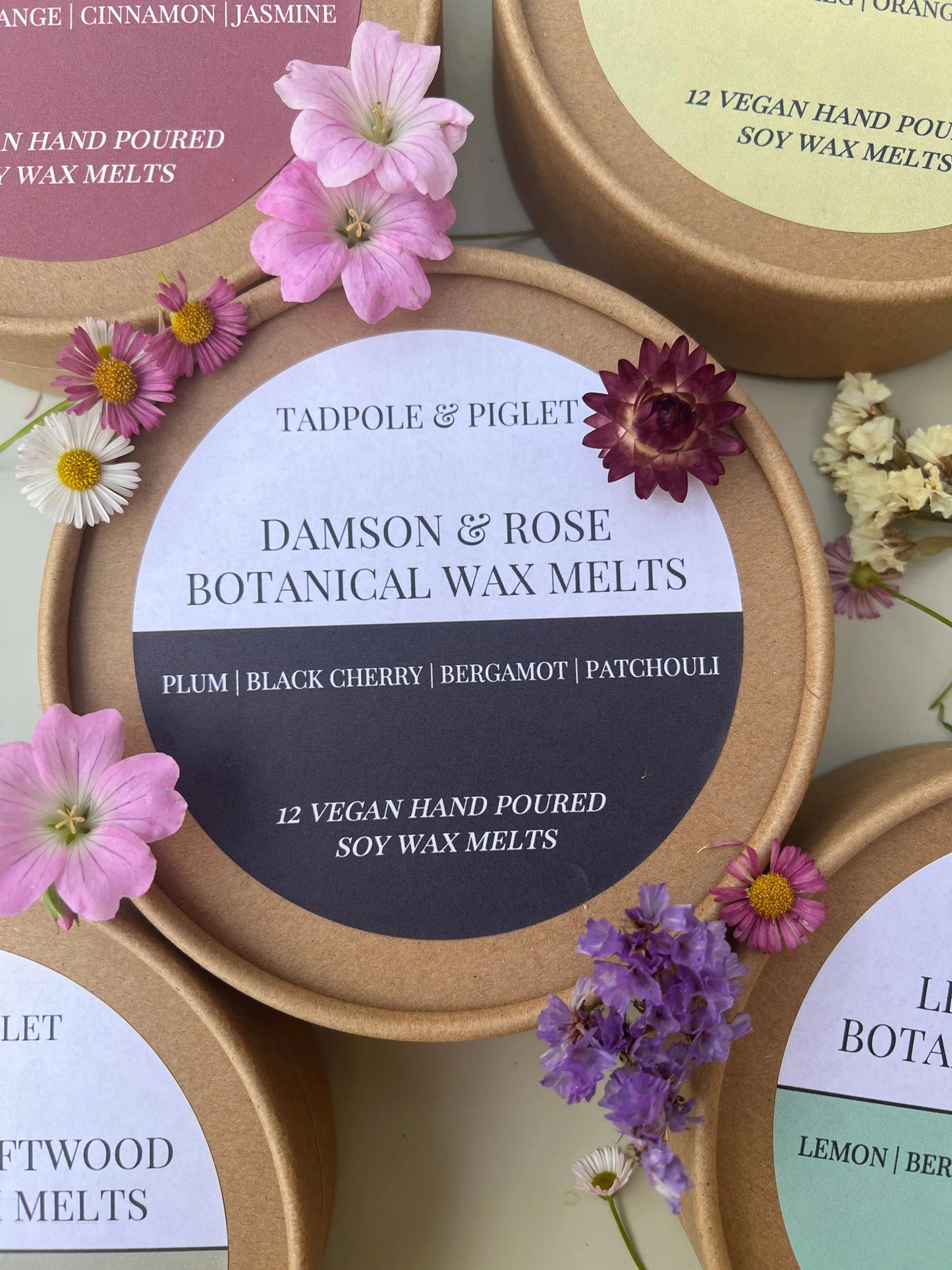 Damson & Rose Botanical Wax Melts