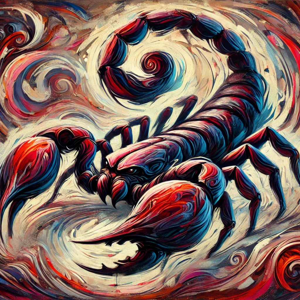 Furious Scorpion Canvas