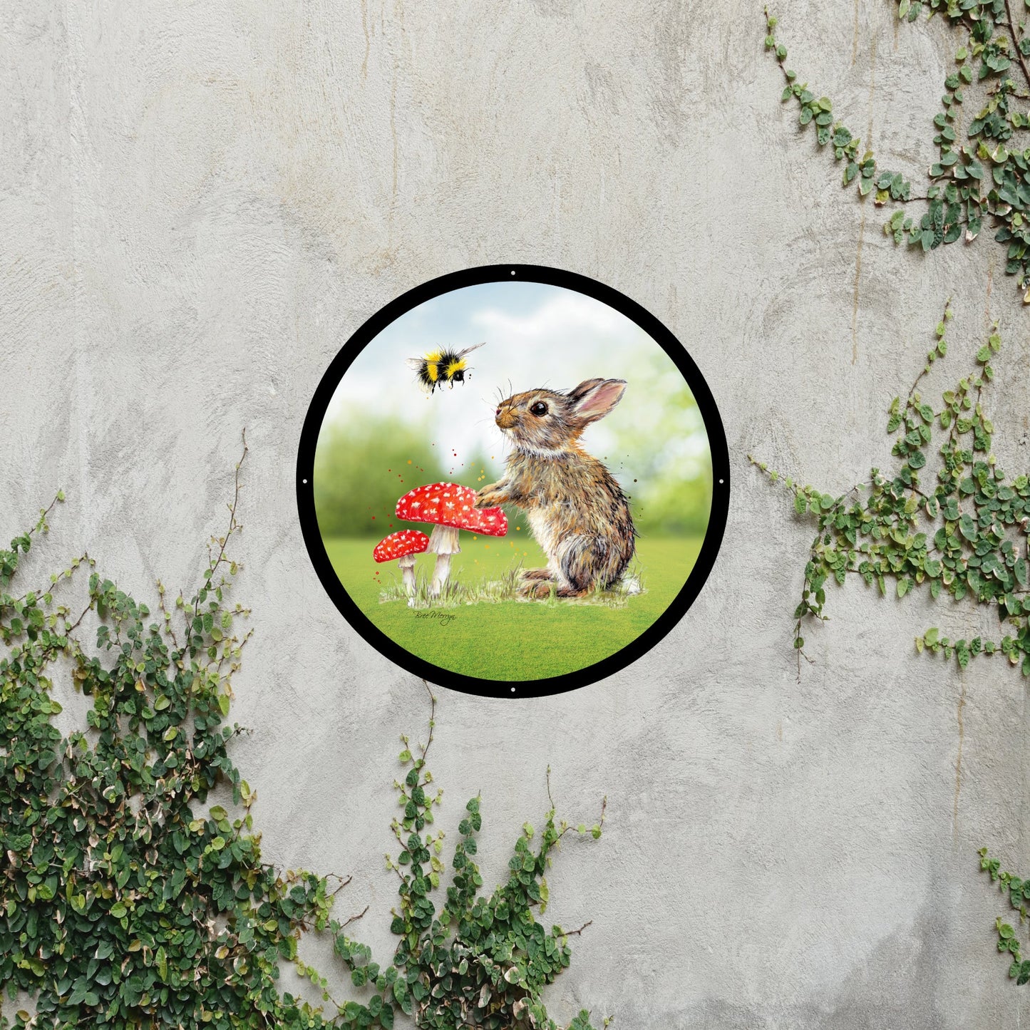 SunCatcher Garden Mirror Barney and Fred Illustrations by Bree Merryn