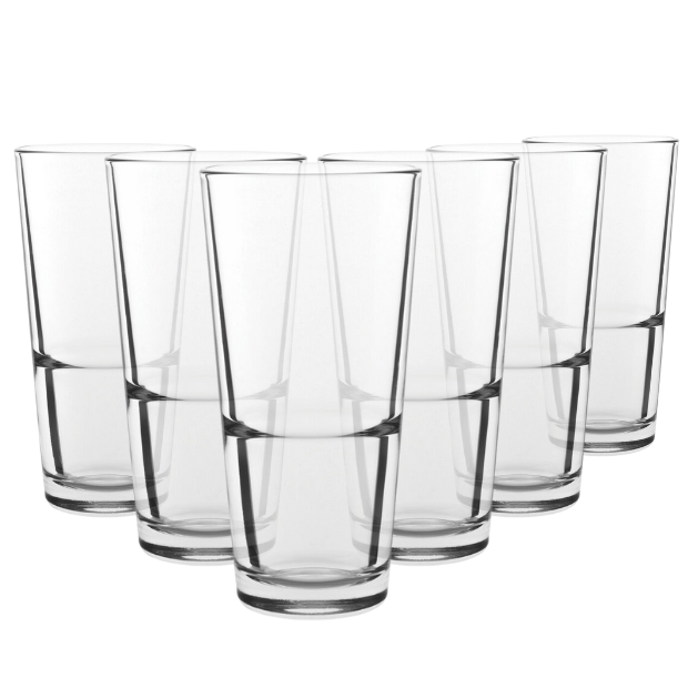 Grande Beverage Glasses - 380ml - Set of 6