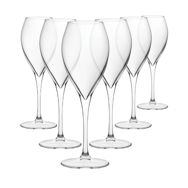 Monte Carlo Wine Glasses - 340ml - Set of 6