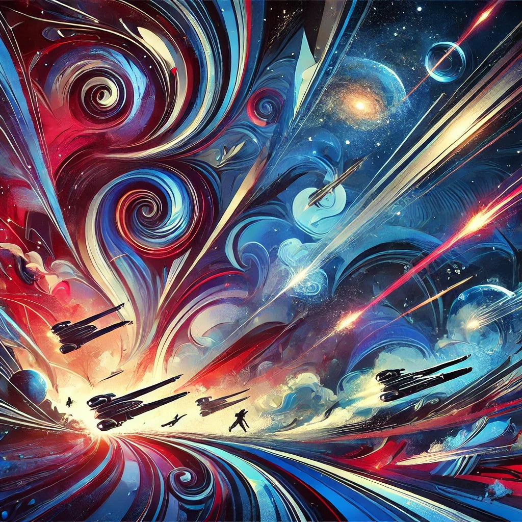 Galactic Chaos Canvas
