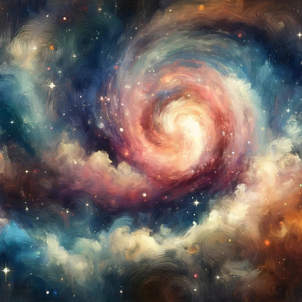 Galactic Swirls Canvas