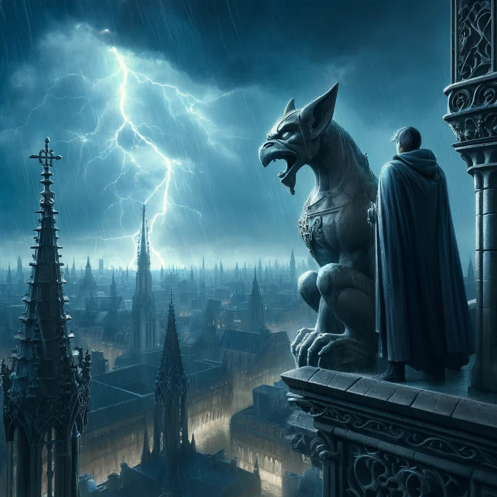 Gargoyle Overlook Canvas