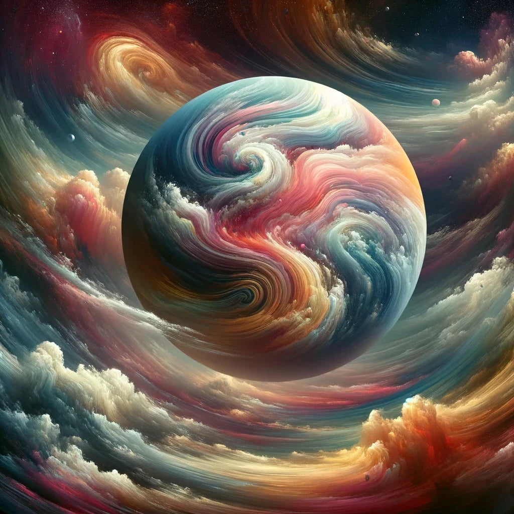 Gas Planet Canvas